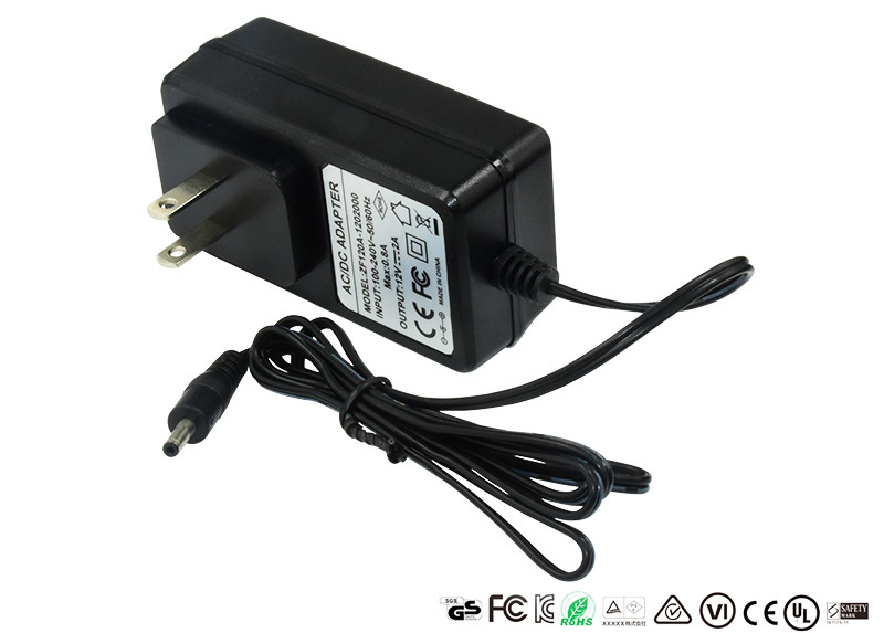 Wall Mount Switching Power Adapter 27W Adaptor 3000mA Ac to Dc 9V 3A