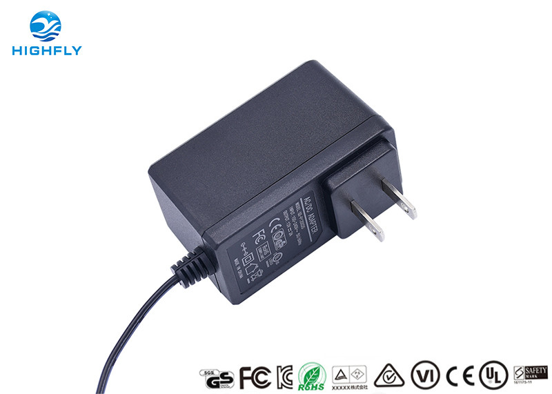 12V 2A Switching Power Adapter CE UL FCC Certified AC To DC With V0 Fireproof Case
