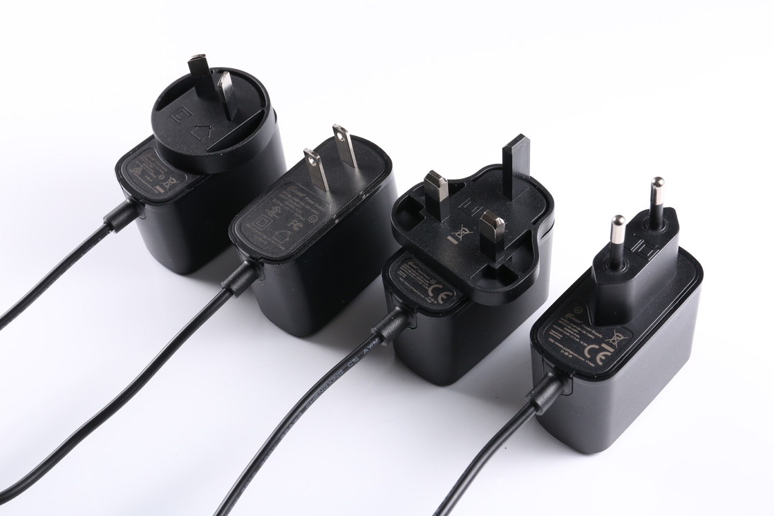 Черный CE UKCA SAA PSE UL переходника 5V 2A 5V 2.5A 12V 1A 12V 1.25A DC AC всеобщий